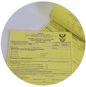 Our Services 5 Certificate of Compliance
