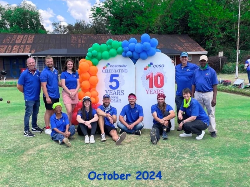 ccso solar power celebrating years