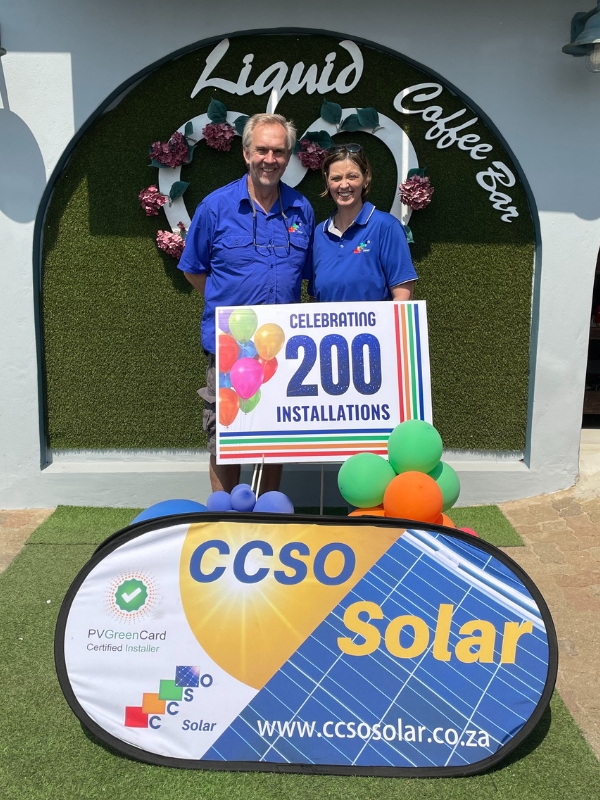 celebrating solar power installations