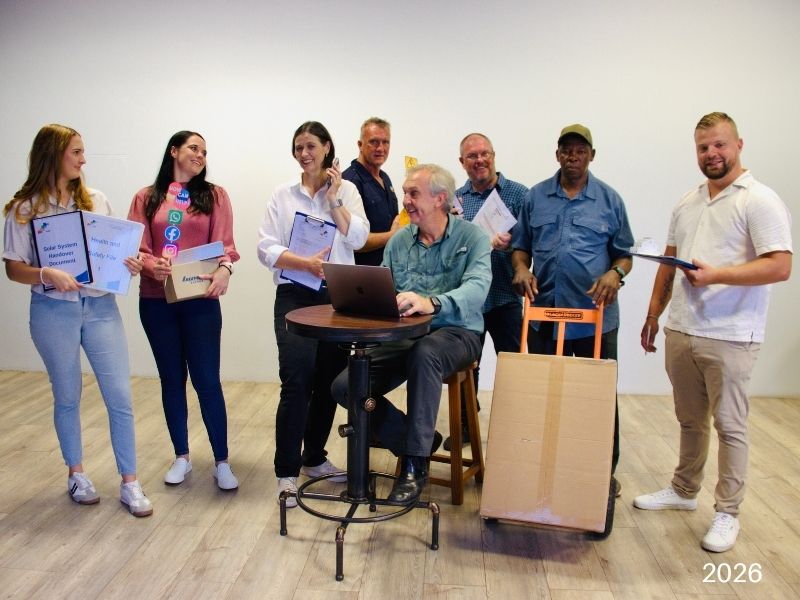 ccso solar behind the scenes team