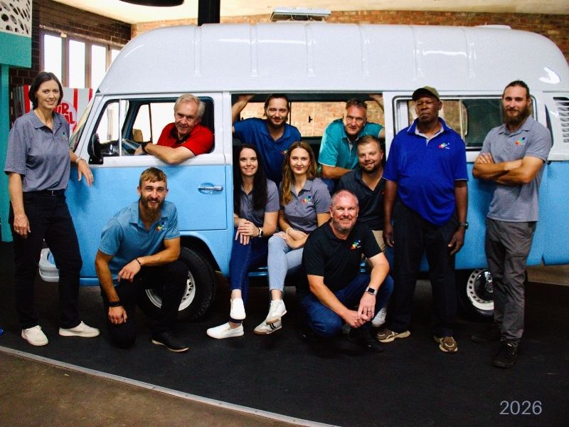 ccso solar team in blue combi