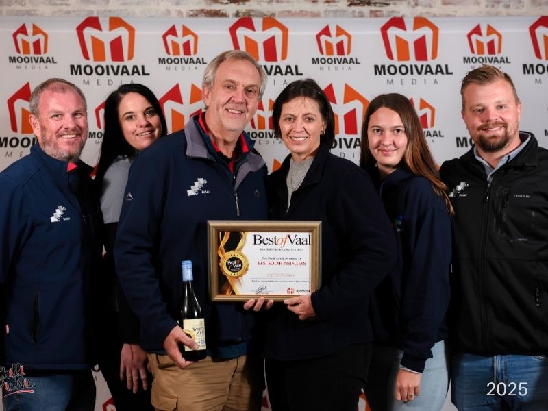 ccso solar voted best of the vaal team 2025
